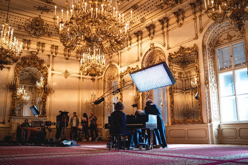 Shoot in a Viennese palace